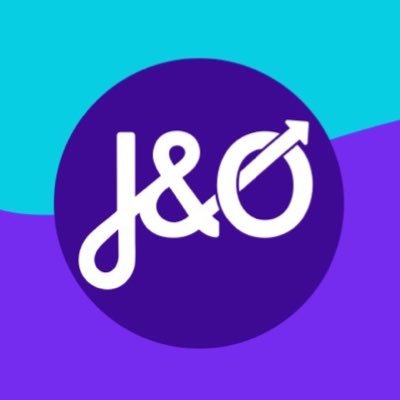 Logo voor Jong&Out-community. Deze community is er voor iedereen tot en met 18 jaar, ongeacht seksuele oriëntatie,  genderidentiteit, genderexpressie of geslachtskenmerken.